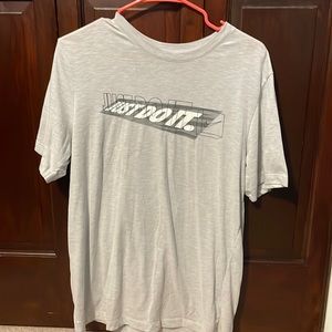 Grey nike graphic tee